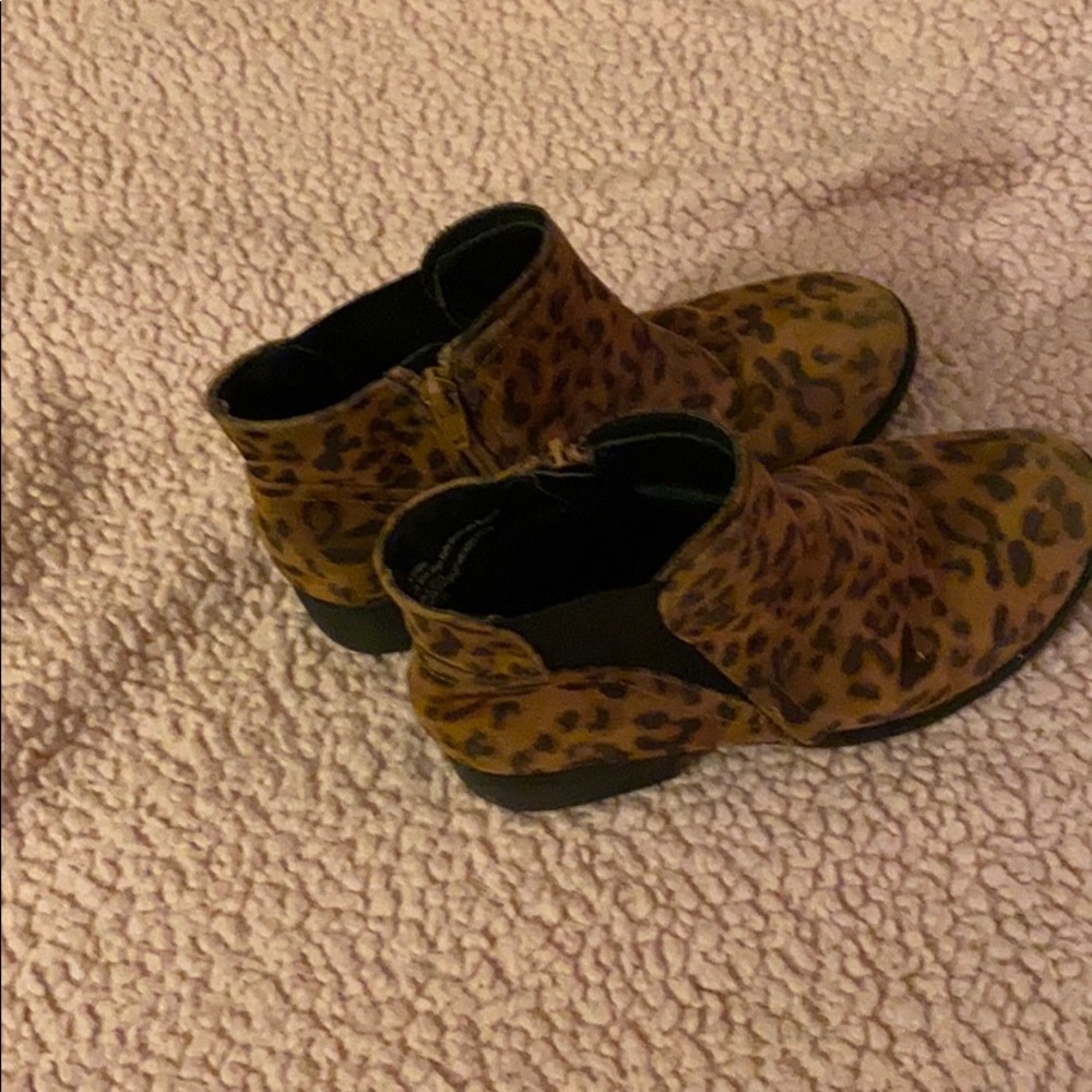 cheetah print boots